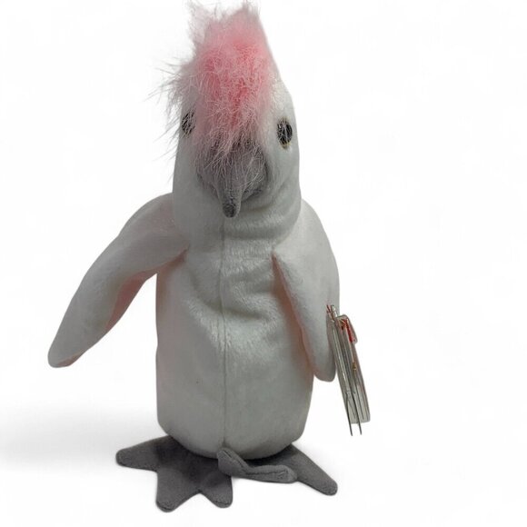 TY Beanie Babies "KuKu" The Cockatiel 8" Plush Toy Collectible 1998 NWT - Picture 6 of 6